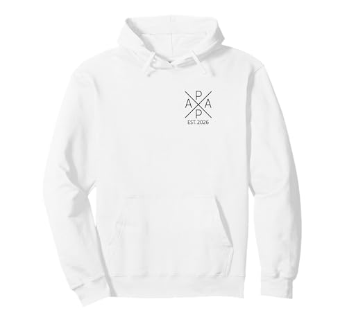 Werdender Papa 2026 Werdender Vater 2026 Stolzer Papa 2026 Pullover Hoodie