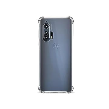 Capa para Motorola Moto Edge Plus/Edge + anti-impacto TPU transparente borda reforçadas anti-choque