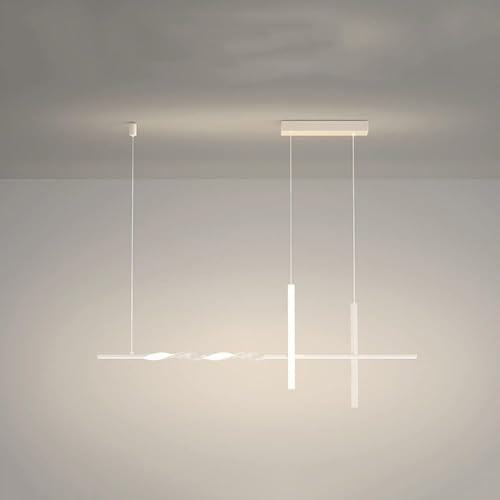 Suspension LED YangRy blanche pour table à manger et salon moderne