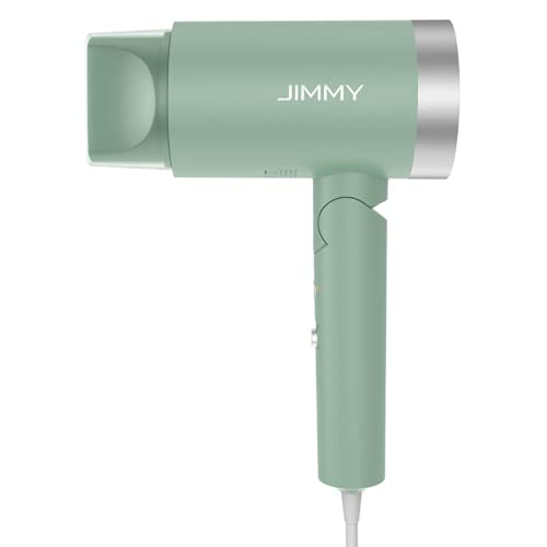 JIMMY F2 Asciugacapelli ultrasonico compatto e pieghevole con Nano-ioni e controllo del calore