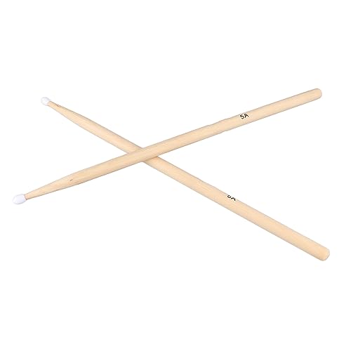 Baquetas, Madera de Arce, 2 Pares de Baquetas 5A, Fácil de Tocar para Entrenamiento de Principiantes miniatura 7
