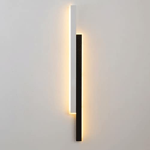 KUVAHECDH Applique de Fond Ligne Minimaliste Design Applique Murale Décoration D'Intérieur Créative Lampes Murales Pour Salles D'Étude, Couloirs, Restaurants, Entrepôts, Chambres À Coucher, Salons/Tri
