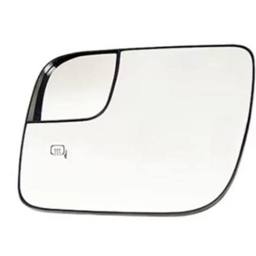 バックミラーガラス Compatible With Ford For Explorer 2011 2012 2013 2014 2015 2016 2017 2018 2019 ヒーターブラインドスポット補助レンズリフレクターガラス OEM:BB5Z17K