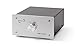Dynavox AMP-S MKII, Verstärker- und Boxen-Umschalter in Metallgehäuse, für Stereo- und Surround-Verstärker, Verbindung über Bananenstecker oder Klemmanschluss, Silber