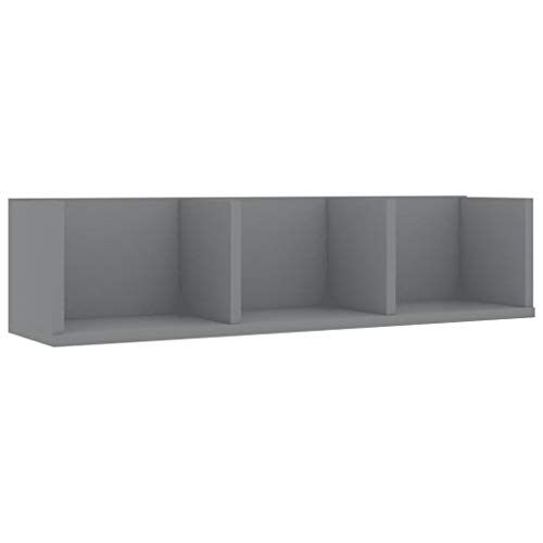 Lasamot CD-Wandregal DVD Regal Hängeregal Dekorationsregal Wandboard Schweberegale Cover