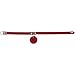 HUNTER Hundehalsband AALBORG, Farbe: cognac, robustes & strapazierfähiges Leder, starke Fettung, ideal für Hundesport & Alltag, mit Lederanhänger, Made in Germany, Größe: 37