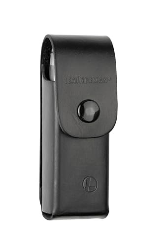 LEATHERMAN, Leather Box Sheath for Multi-Tools, Fits Skeletool, Crunch & Charge, Black