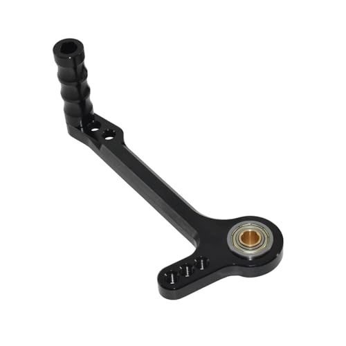 Sélecteur de vitesse réglable à double roulement pour commandes reculées moto
