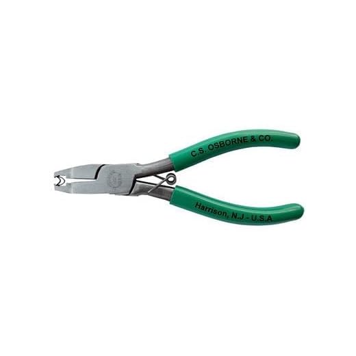 C.S. Osborne Zipper Stops Pliers with Vinyl Handles