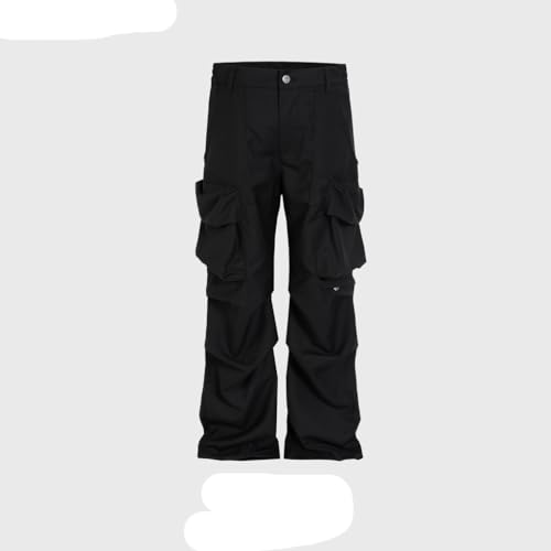 Pantalon de travail multi-poches micro plissé avec coupe unisexe ergonomique