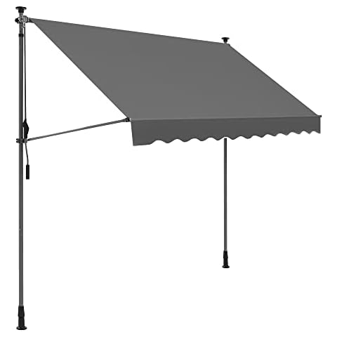 SONGMICS 250 x 130 cm Adjustable Awning Cover