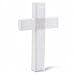 FloraCraft CraftFōM Unassembled Cross 2.1 Inch x 17.6 Inch x 28.6 Inch with 2.8 Inch Face White