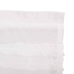 VHC Brands Farmhouse Swag Pair White Rod Pocket Ruched Kitchen Window Curtains VHC Brands Farmhouse Swag Pair White Rod Pocket Ruched Kitchen Window Curtains