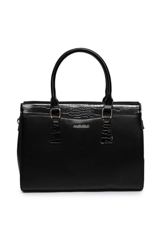 Image of Allen Solly Women's Large Tote Shoulder Bag | Vegan Leather | Organized Interior | Magnetic Flap | Brunch & Shopping