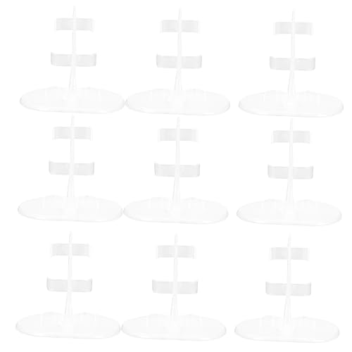 BCOATH Adjustable Doll Stand Fits Doll Storage Bracket Display Rack for 20pcs Mini Stands