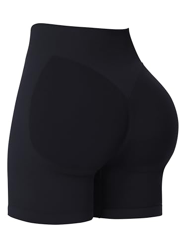 Image of Sunzel Women's Scrunch Butt Biker Shorts, High Waist, No Front Seam