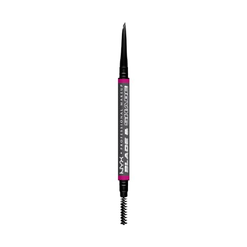 NYX Professional Makeup Brow Pencil, Nano Brow Pencil Blade & Shade: Grey