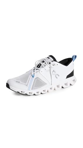 Image of On Men's Cloud X 3 Shift Sneakers, Undyed White /Black, 10.5 Medium US