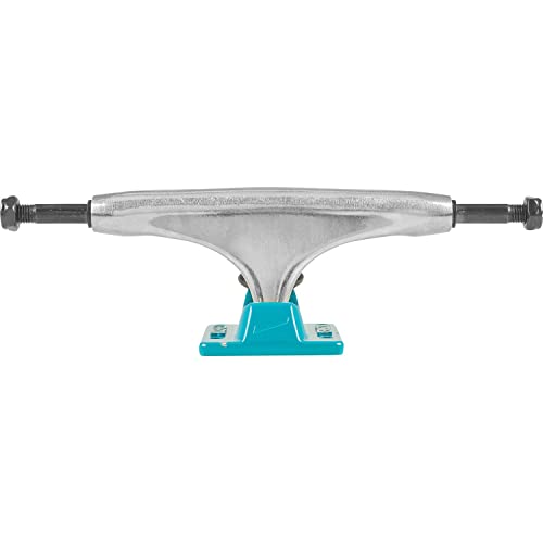 Tensor Trucks Alloy Polished/Aqua Skateboard Trucks - 5.25