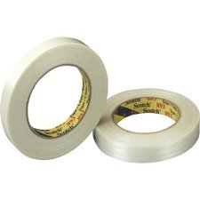 Wholesale CASE of 15 - 3M Scotch General Purpose Filament Tape-Filament Tape, 1