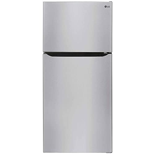 LG 33' Top Freezer Refrigerator LRTLS2403S – 24 Cu. Ft Total Capacity, Internal Water Dispenser, LED Lighting, Stainless Steel
