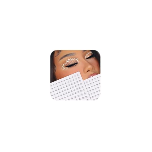 QWALIT Face & Hair Gems - Stick On Rhinestones for Face & Hair - Prom...