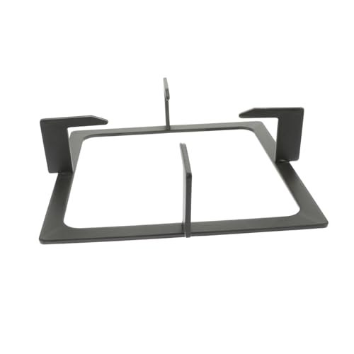 DOITOOL Soporte Cuadrado para Estufa de Gas de Hierro Fundido Antideslizante Accesorio Resistente y Compacto para Cocina Doméstica
