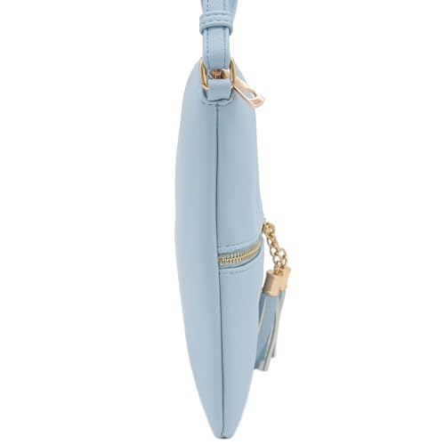 Image of Lightweight Medium Crossbody Bag with Tassel