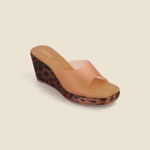Image of Metro Women's Wedge Heel Slip-On Sandals