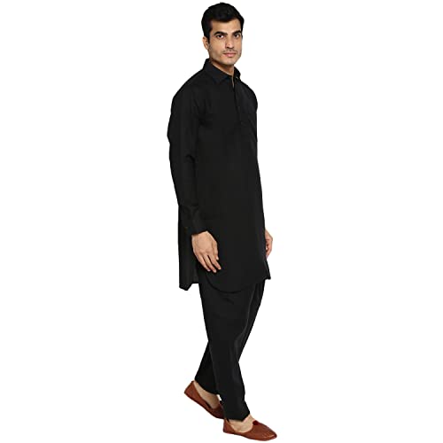 Image of Royal Kurta Men's Cotton Pathani Suit