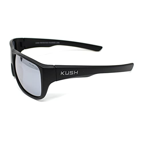Image of SA106 Polarized Kush Mirror Lens Sport Warp Oversize Mens Sunglasses