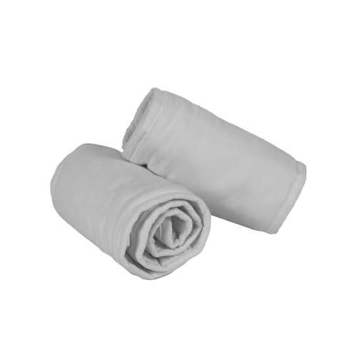 SZRUNZHU Gray 3pcs New Teething Reversible Guardrail Cover Protector (1 Long 2 Short)