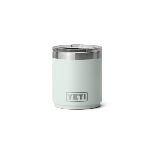 YETI Rambler 10 oz Ceramic Lined Lowball 2.0, Vacuum Insulated with MagSlider Lid, Ridgeline