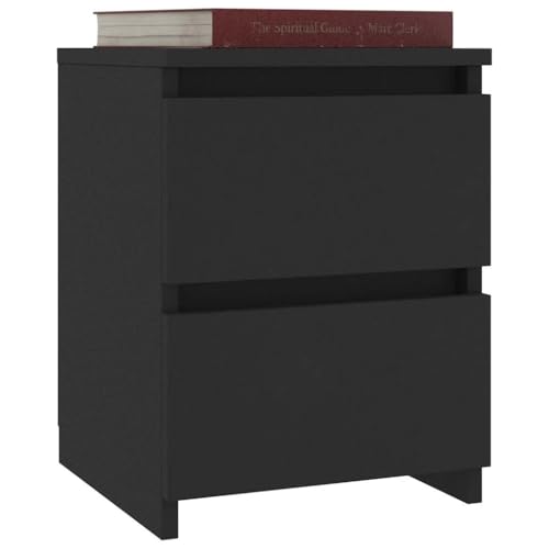 Table de chevet noir mat compacte pour aménager les petits espaces - 4