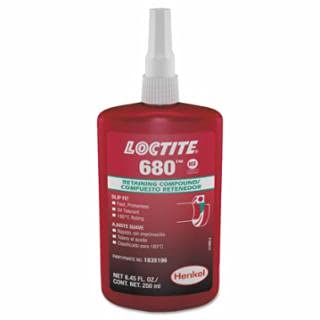 Loctite 680 442-68015 10ml Retaining Compound, Green Color, Pack of 10