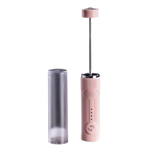 BCIOUS Espumador de leche eléctrico de mano para café, chocolate caliente y batidos de proteínas, recargable, ligero, para uso doméstico