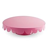 Cakewalk (Party) 6850 Cakewalk Pink Metal Cake Stands, One Size