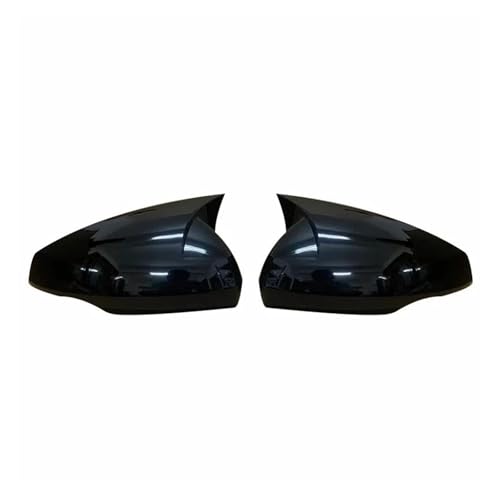 Coque de rétroviseur Ox noir brillant pour Volkswagen Polo MK6 GTI 2018-2021
