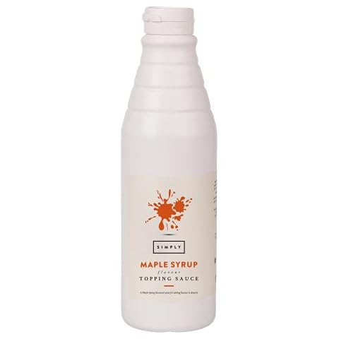 Simply Maple Syrup Topping Sauce for Desserts Cover