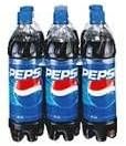 PEPSI COLA SODA 16 OZ BOTTLES 6 PACK