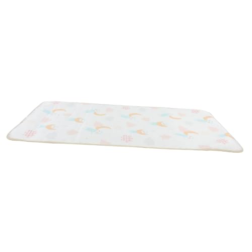 PLAFOPE Colchoneta para Niña de Seda Fría Transpirable Absorbente y Antideslizante Cama para Entrenamiento de Control de Esfínteres Diseño Aleatorio para Recién Nacidos y Pequeños