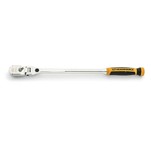 Image of GEARWRENCH 1 /2 inch Drive 120XP Locking Flex Head Ratchet with Cushion Grip - 81375