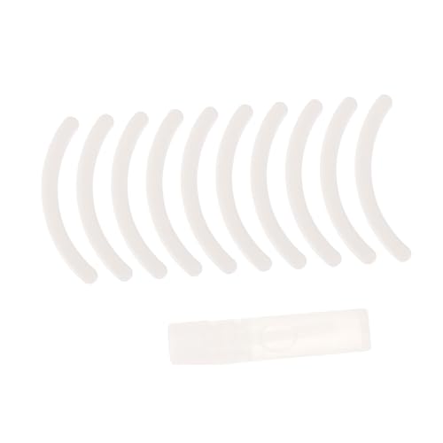 HAPINARY Lash Extension Grafting Holder Clip 11pcs Lash Display Holder Set White for Birthday Present for Women