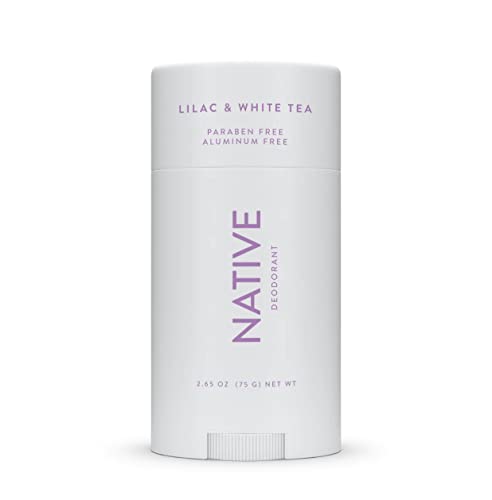 Native Deodorant | Natural Deodorant Seasonal Scents For Women And Men, Aluminum Free With Baking Soda, Probiotics, Coconut Oil And Shea Butter | Lilac & White Tea #TOP2