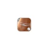 KRFY Tobilleras de Plata Oro para Mujer Ajustable Tobillera Plata de Ley 925 Mujer Impermeable Tobillera Pulsera Tobilleras Joyería Para Pies de Playa-Rope-S