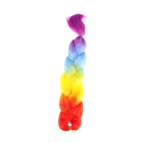 Queue de cheval tressee DOITOOL extensions pour tenue de soiree