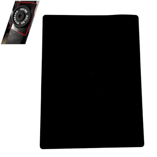 YIXUAN FITNESS Non Slip Bench Press Mat Bench Press Grip Pad Back (Black)