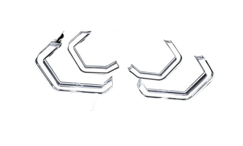Kit œil d'ange blanc style M4 compatible avec BMW série 5 E60 E61 2001-2007