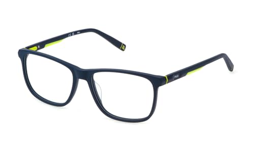 Gafas FILA VFI712 Matt Blue con montura graduada de tamaño 57/17/145