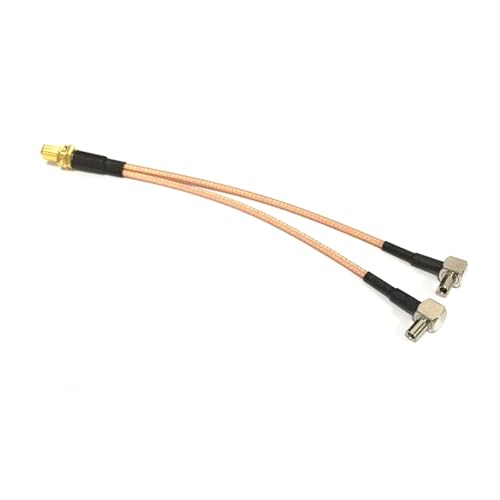 Câble coaxial SMA femelle vers double TS9 de 100cm pour routeur 4G